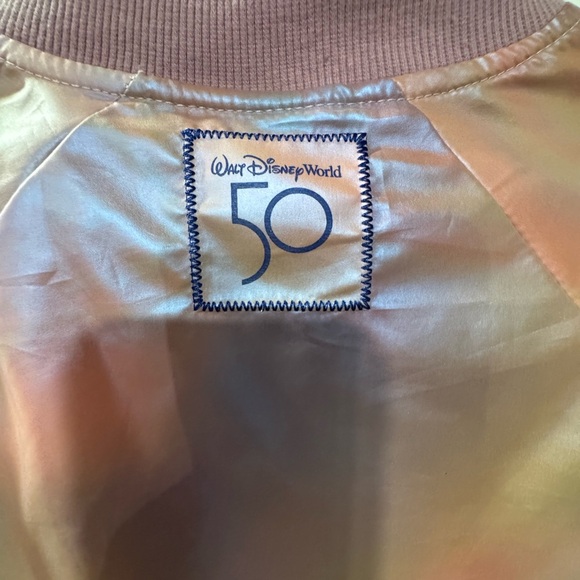 Disney Varsity Jacket Bomber Youth 50th Anniversary pink - Picture 6 of 10